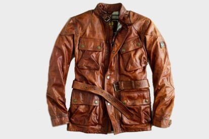 Collezione Belstaff, giubbotti in pelle leggendari